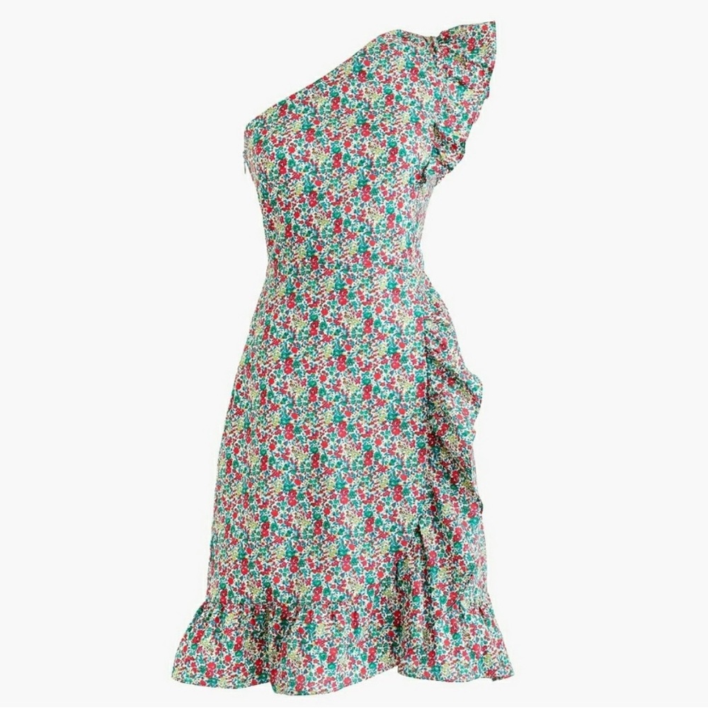 J.Crew x Liberty of London Ruffle Dress